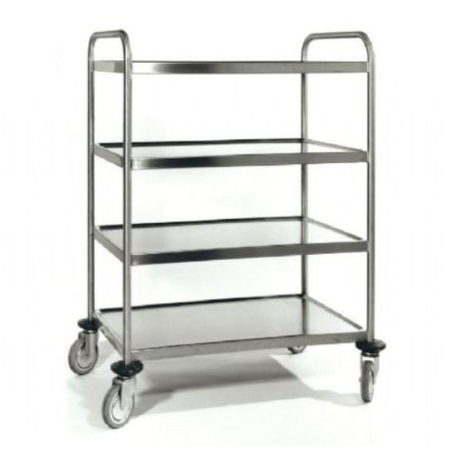 Serving trolley Ergo | 4 blades