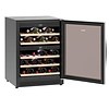Bartscher Wine cooler Black | Silent Model | 2 Temperature zones | 590x575x825(h)mm