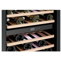 Wine cooler Black | Silent Model | 2 Temperature zones | 590x575x825(h)mm