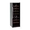 Bartscher Wine cooler Black | Silent Model | 2 Temperature zones | 600x750x1860(h)mm