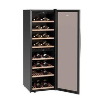 Wine cooler Black | Silent Model | 2 Temperature zones | 600x750x1860(h)mm