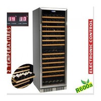 Wine Cabinet Ventilated | 375 Ltr | 2 Temperatures | 595x680x1760(h)mm
