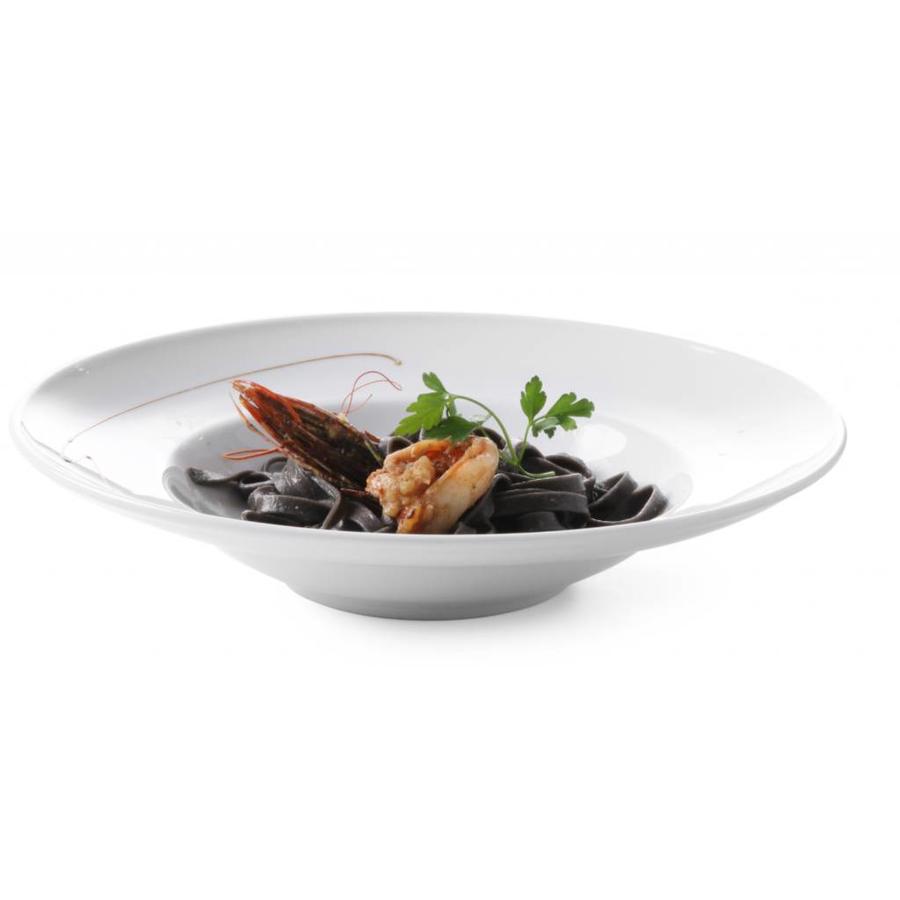 Assiette de pâtes Delta | 2 tailles (12 pièces)