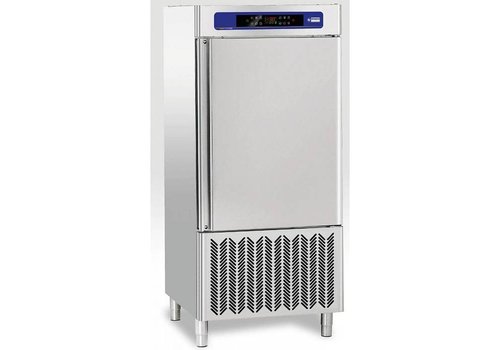  HorecaTraders Congélateur rapide en acier inoxydable | 10x GN1/1 