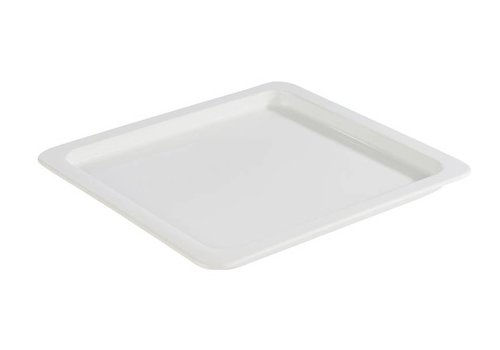  APS Plats gastronormes en porcelaine blanche | 5 tailles 