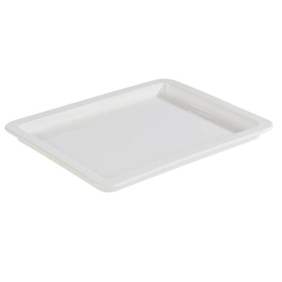 White gastronorm porcelain bowls | 5 formats