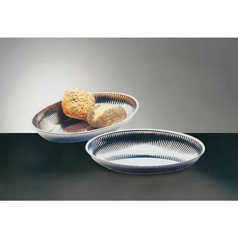 Round stainless steel dish | 2 formats