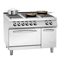 Cuisinière électrique professionnelle | 6 plaques de cuisson