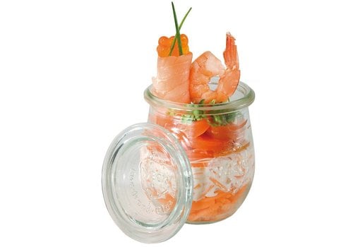 APS Glass jar with wooden lid (3 sizes)