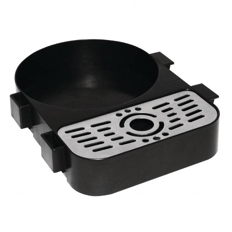 Grille d'égouttage pour bidon de pompe