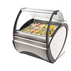 Oscartielle Ice cream display case with forced air circulation | 1790W | White