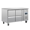 Polar Ventilated and Refrigerated GN workbench | Includes 4 drawers
