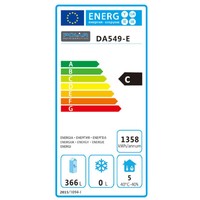 Établi GN réfrigéré ventilé avec 8 tiroirs