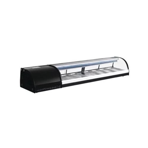  Polar Refrigerated Sushi Display Case | 7 x GN1/3 