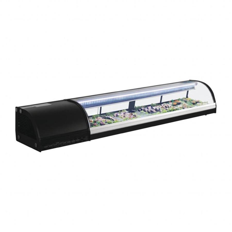 Vitrine réfrigérée pour sushis | 7 x GN1/3