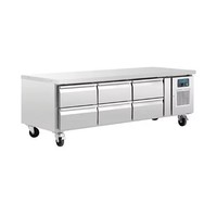 GN Refrigerated Base Cabinet | 6 drawers | 317L