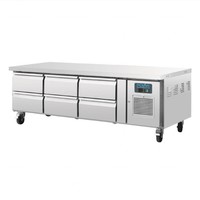 GN Refrigerated Base Cabinet | 6 drawers | 317L