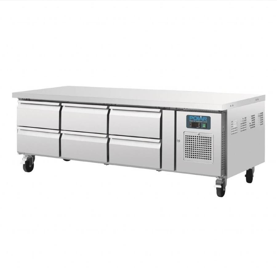 GN Refrigerated Base Unit | 6 drawers | 317L