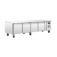 GN Refrigerated Base Cabinet | 4-door | 420L