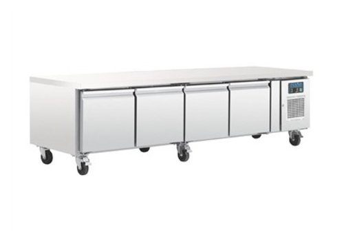  Polar Armoire basse réfrigérée GN | 4 portes | 420L 