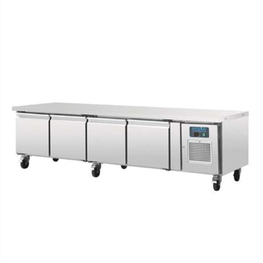 Armoire basse réfrigérée GN | 4 portes | 420L