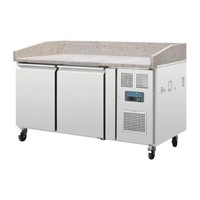 Pizza-Werkbank | Marmorplatte | 428L