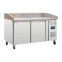Pizza-Werkbank | Marmorplatte | 428L