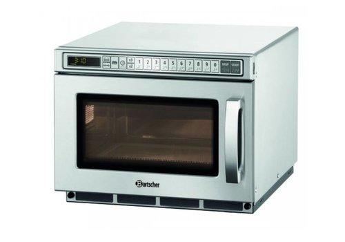  Bartscher Stainless steel microwave | operation electronically 