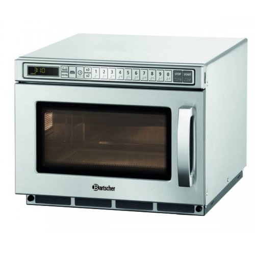  Bartscher Stainless steel microwave | operation electronically 