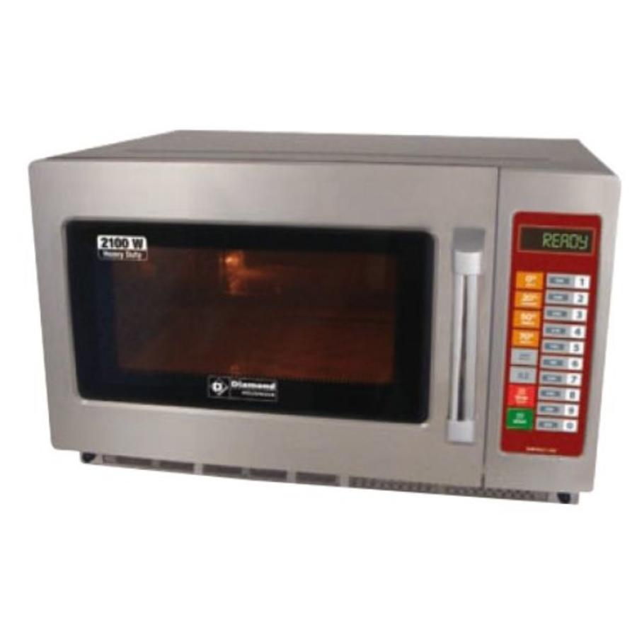 stainless steel digital microwave