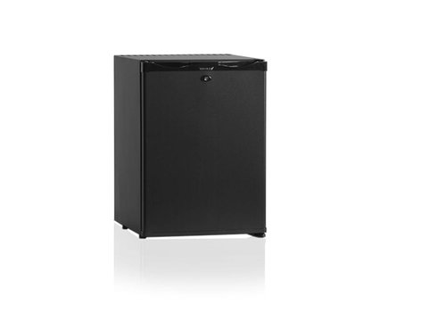  HorecaTraders Mini Hotel Fridge | Black | 40 Liter - SILENT FRIDGE 