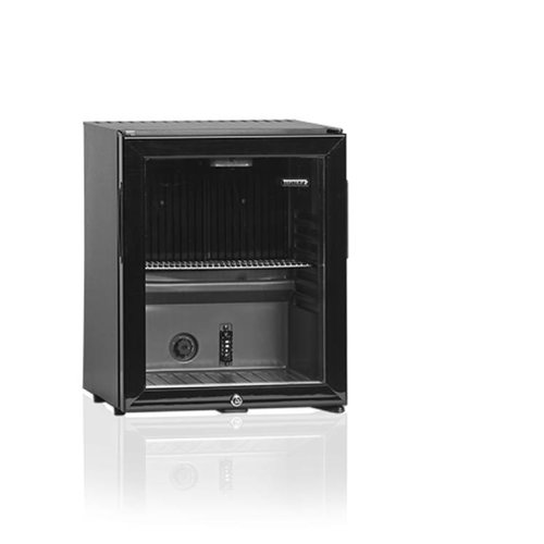  HorecaTraders Petit réfrigérateur à boissons avec parfum en verre | 32L | Acier 