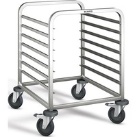 Chariot à étagères en acier inoxydable | 7 x 1/1 GN | 66,2x73,3x84,5 cm