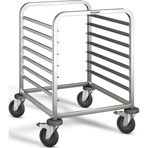  B.PRO Stainless Steel Regaalwagen | 7 x 1/1 GN | 66.2x73.3x84.5cm 