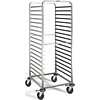 Stainless steel shelf trolley | 18 x 2/1 GN | 66.2x72.3x164.5 cm
