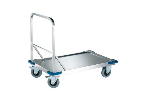  B.PRO Chariot à plateforme en acier inoxydable | 100 x 60 | 400 kg 