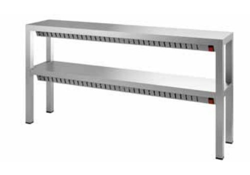  Combisteel Double Warming Bridge | 6 Sizes | Halogen heated 
