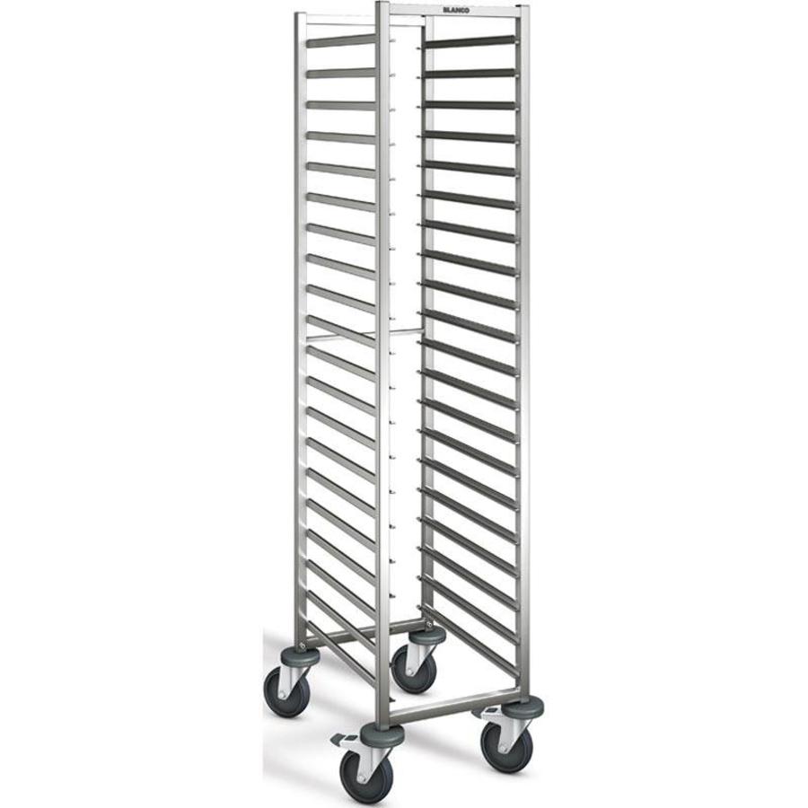 Stainless Steel Regaalwagen | 20 x 1/1 GN | 46x61.3x180cm