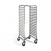 B.PRO Chariot à étagères en acier inoxydable | 18 x 2/1 GN | 66,2x73,4x164,5 cm