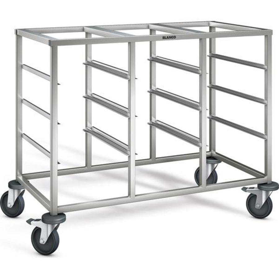 Stainless Steel Regaalwagen | 12 x 1/1 GN | 116.5x62.5x90cm