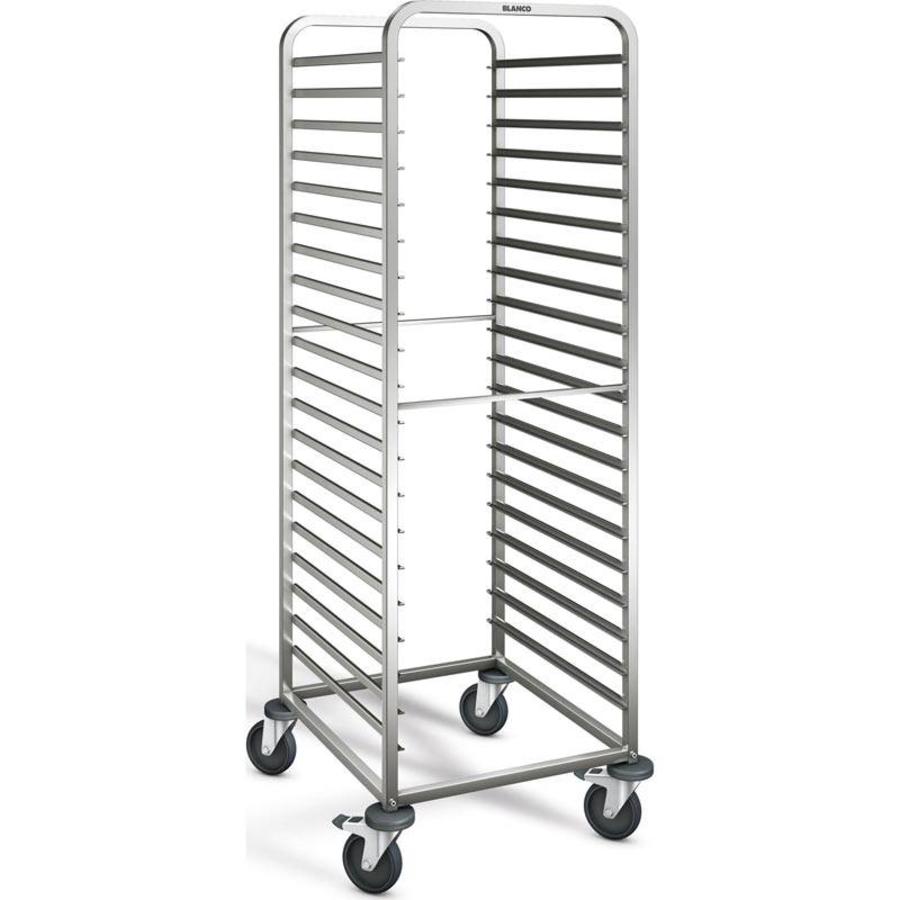 Stainless Steel Regaalwagen | 20 x 2/1 GN | 66.2x73.3x180cm