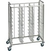 B.PRO Stainless Steel Tray Trolley | 30 trays | 134.5x63.5x167.8cm