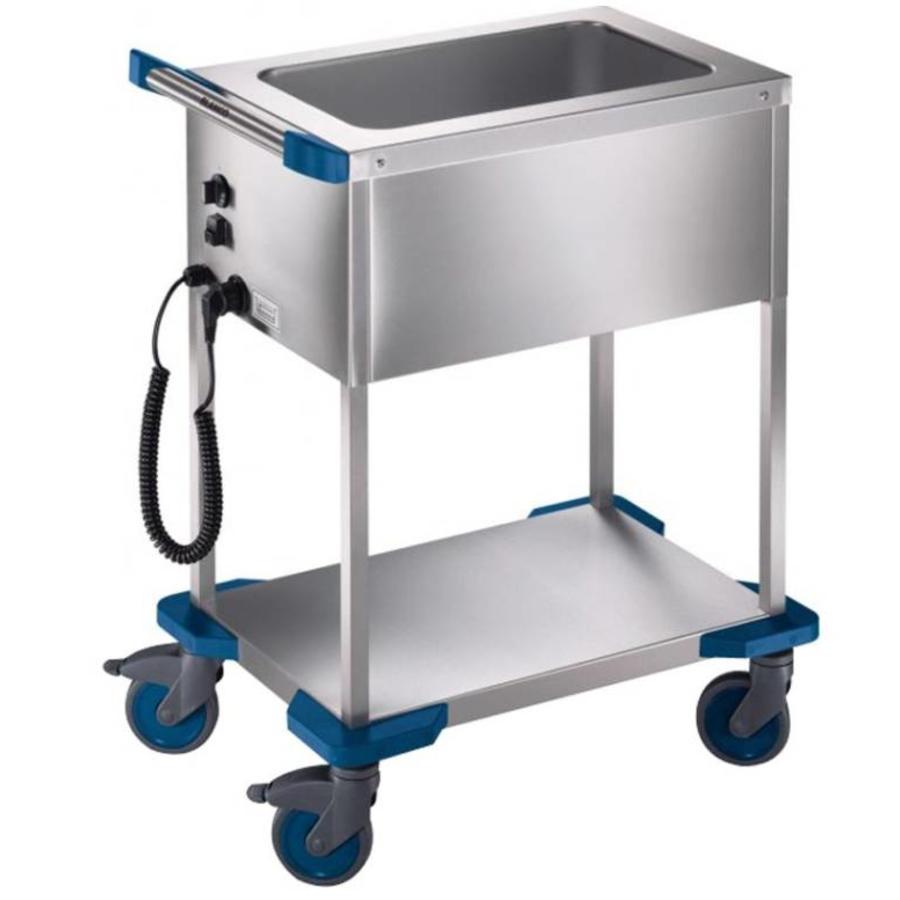 Chariot bain-marie | 1 x 1/1 GN
