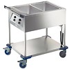 B.PRO Chariot bain-marie | 2 x 1/1 GN