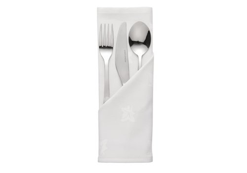  HorecaTraders Serviette en coton blanche | 45 x 45 cm (10 pièces) 