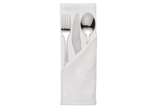  HorecaTraders Serviette Blanche | Confort | 56 x 56 cm (10 pièces) 