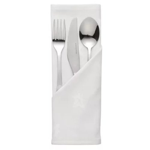  HorecaTraders Serviette Weiß | Komfort | 56 x 56 cm (10 Stück) 