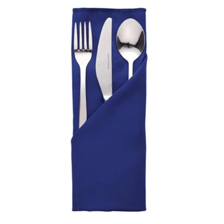 Napkin Polyester Roosmotief 56 x 56cm 3 colors