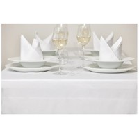 Nappe carrée en lin | Blanc | 10 formats