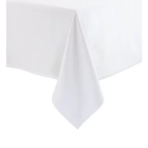  HorecaTraders Polyester-Tischdecke | Weiß | Klassik 